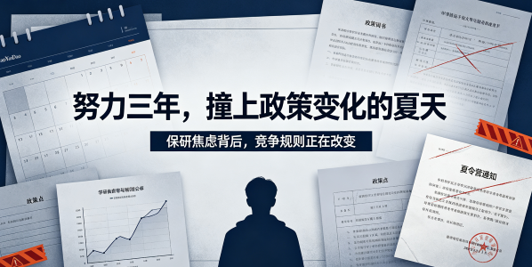 努力三年，撞上政策变化的夏天