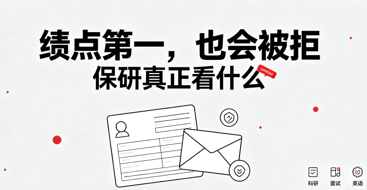 绩点第一，我被婉拒了